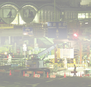 東急渋谷駅工事及び周辺工事