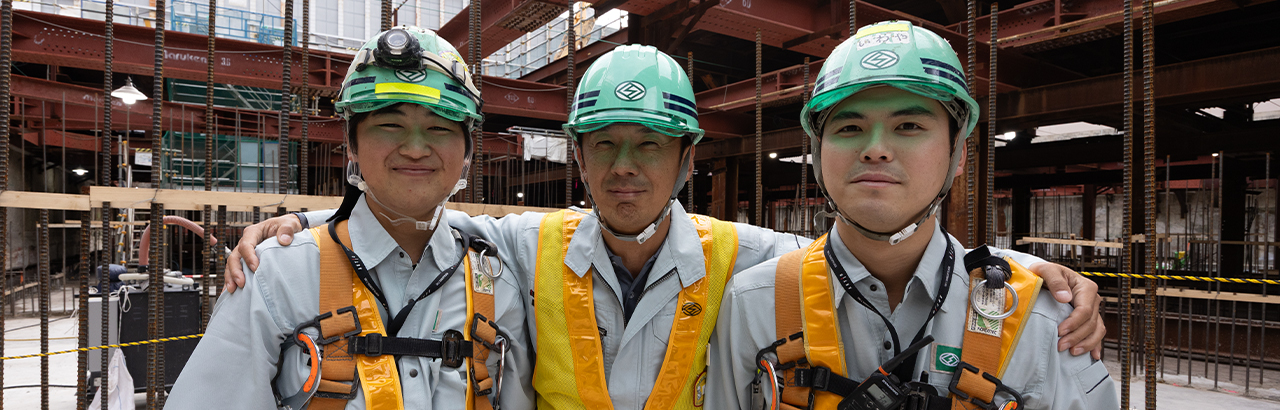 私たちは建設のスペシャリストです。