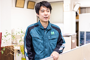 大きな仕事が終わったときに達成感を感じます